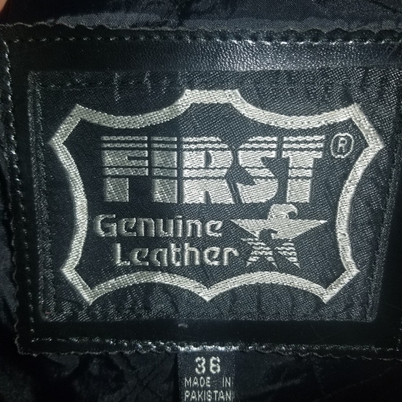 Mens leather jacket - Picture 3 of 3